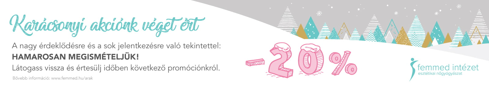 Femmed karácsonyi akció